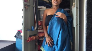 Indian Bihari Bhabhi With Husband Friend Standing Style Fuck In Saree Video