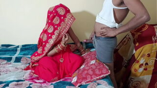 Indian Dehati Muslim Bhabhi Oral Sex And Doggy STyle Fucked In Bedroom Video